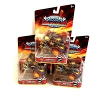 Lot of 3 Skylander Superchargers Burn Cycle Land Toys Vehicle Stickers USA New - £10.15 GBP