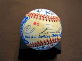 Carl Furillo # 6 Vcbc Superstat Hand Painted Signed Auto Onl Baseball Jsa Beauty - £545.32 GBP