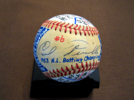 Carl Furillo # 6 Vcbc Superstat Hand Painted Signed Auto Onl Baseball Jsa Beauty - £526.11 GBP