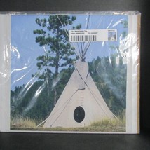 TEEPEE IN WOODS - 12x18 garden flag - NEW - Americana - Nature - £3.66 GBP