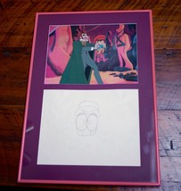 Filmation PINOCCHIO The Emperor Of The Night Pencil Drawing Animation Ce... - $299.99