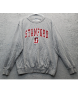 Stanford University Stadium Athletic Sweatshirt Mens Medium Gray Fleece ... - $26.69