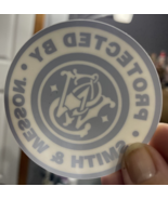 Auto Decal Sticker Protected By Smith And Wesson - €42,69 EUR