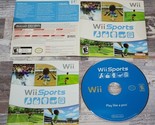 Wii Sports (Nintendo Wii) Complete with Manual CIB Tested - $24.74