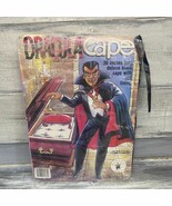 Vintage Reversible Black Red Dracula Adult Cape Vampire Costume Hallowee... - €8,61 EUR