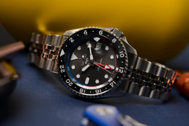Seiko 5 Five Sports SSK019 Skx Gmt Automatic Black Dial Made Japan (Fedex 2 Day) - £371.57 GBP