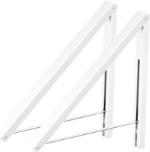 Drying Rack Wall Mounted Clothes Hanger Folding Wall Coat Racks Aluminum... - $51.98 CAD