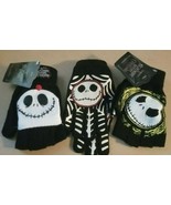 Tim Burtons Nightmare Before Christmas SET OF 3 PAIRS GLOVES NEW W/ Tags... - £22.15 GBP