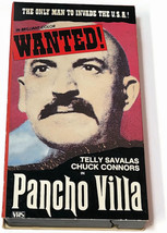 Pancho Villa with Telly Savalas Chuk Connors VHS Tape movie - £3.89 GBP
