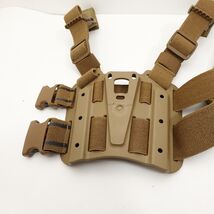 National Molding Warrior Tactical Drop Leg Platform MOLLE Mount Coyote B... - $26.99