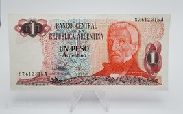 Argentina Banknote  1 Peso ND 1983-1985  P-311 ~ UNC - $0.98