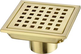 Square Shower Drain, 4 Inch, Nicmondo Floor Waste Drain Point Center, 11 Cm X 11 - $40.92