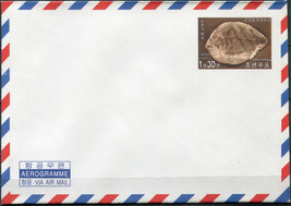 Korea 2002. Fossils of Korea (Mint) Aerogram - $2.60