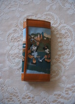 NWT/DISNEY/MICKEY MINNIE MOUSE/KEY CASE/GOLFING/EMBROIDERED - £23.95 GBP