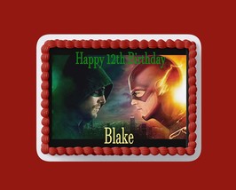 Custom Edible Hero Cake Topper - £8.77 GBP