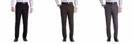 Haggar Men&#39;s Comfort Performance Stretch Straight Fit Pant - $23.36