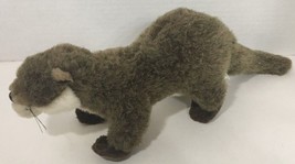 Fiesta Otter Plush brown stuffed animal on all four feet - £6.98 GBP