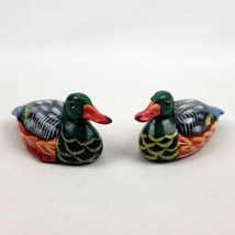 (Lot Of 2) Miniature Ducks 4.5&quot; Bi-Way McCrory 2001  - $14.84