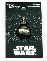 Star Wars Final Trilogy BB-8 Droid 3D Image Die-Cut Pewter Metal Pin NEW UNUSED - £6.13 GBP