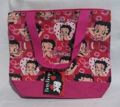 Unleash Your Inner Flapper with Betty Boop&#39;s Retro Pink Tote! (Brand New) - £22.04 GBP