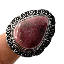 Rhodonite Vintage Style Gemstone Ethnic Christmas Gift Ring Jewelry 8&quot; SA 1912 - £3.99 GBP