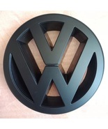 VW Front Grille Matte Black Emblem - Golf MK5 04-2009 Polo 02-2010 Caddy... - $20.99 CAD