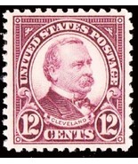 1922 12c Grover Cleveland, Brown Violet Scott 564 Mint F/VF NH - $13.66 CAD