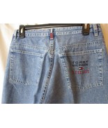 VTG 90s Tommy Hilfiger Embroidered Blue Jeans Men's 31.5"x33" Light Wash - €23,62 EUR