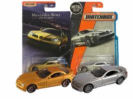 MBX Mercedes Benz SLR McLaren Silver &amp; Gold 2 Pack Bundle - £32.22 GBP