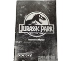 Super Nintendo Jurassic Park Game Instruction Manual Only - $7.66