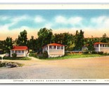 Cottages at Valmora Sanatorium Valmora New Mexico NM UNP Linen Postcard V13 - $3.91