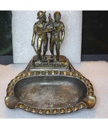Antique Handmade Brass Tom Sawyer~Huckleberry Finn 1 of a kind tray~Dish... - €159,93 EUR
