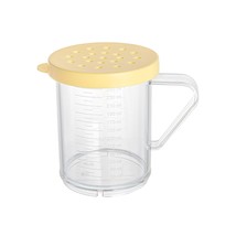 Restaurantware RW Base 10 Ounce Clear Plastic Dredge Spice Shaker 1 Reusable Dry - $13.99