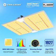 Phlizon 2000W LED Grow Lights for Indoor Plants Veg Flower IR Seed Veg F... - $112.55