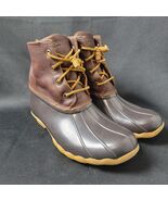 Sperry Top Sider Brown Waterproof Duck Boot Women Size 8 M Winter Rain S... - $512.79 MXN