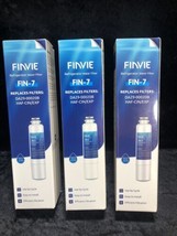 Finvie Refrigerator Water Filter FIN-7.  New, 3 Pack - $9.89
