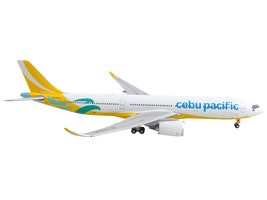 Airbus A330-900 Commercial Aircraft &quot;Cebu Pacific&quot; Yellow and White 1/400 Diecas - £58.66 GBP