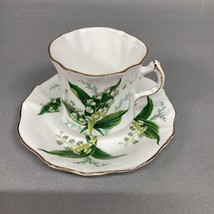 Hammersley Lily of the Valley Bone China Teacup and Saucer - Made In Eng... - $24.96 CAD