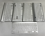 Lot of 5 - Apple Wireless Bluetooth Keyboard A1314 - UNTESTED FOR PARTS - $17.32