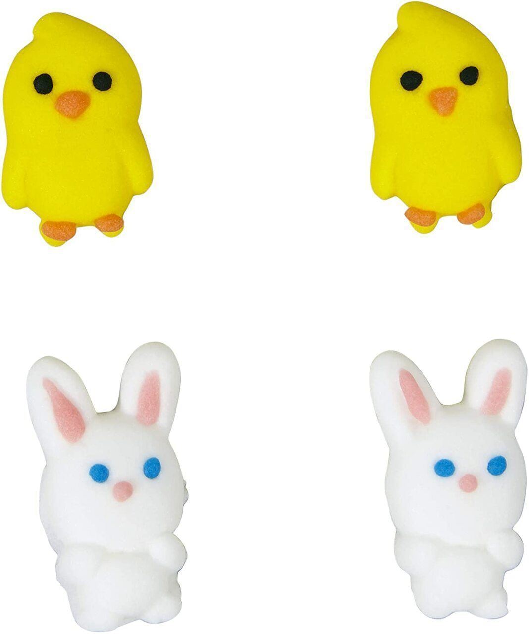 Primary image for Easter Bunny and Chick Royal Icing Decorations 24 Ct Wilton
