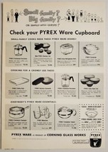 1951 Print Ad Pyrex Ware Baking Dishes, Percolator, Saucepan Corning Glass Works - £10.53 GBP