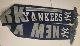 Scarf New York Yankees Blue, White, Gray Forever Collectibles, Bufanda N... - $19.79
