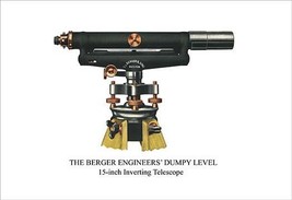The Berger Engineers&#39; Dumpy Level 20 x 30 Poster - £20.76 GBP