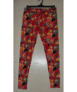 NEW WOMENS LuLaRoe Firefighters NOVELTY PRINT LEGGINGS  SIZE T/C - €28,38 EUR
