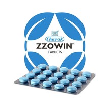 Charak Zzowin Tablets - 20 Tablets (Pack of 1 Strip) - £10.97 GBP