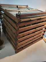 Wood Egg Crate with Wooden Handle image 5