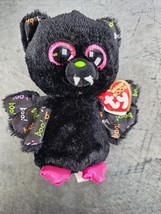 TY Beanie Boos - Dart the Black Bat (Glitter Eyes) Boo 6” 15cm MWMT Rare - £7.87 GBP