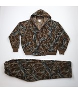 Vintage 80s Cabelas Mens XL Mossy Oak Camouflage 2 Piece Hunting Suit Ho... - $6,363.11 MXN