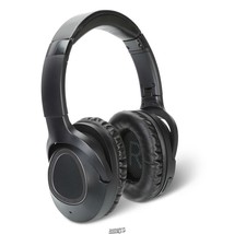 Hammacher Active Noise Cancelling Wireless Headphones Acoustic Seal Black - £44.84 GBP