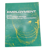 Employment Book US Atomic Energy Commision 1970s Human Resources HR Pers... - £13.97 GBP